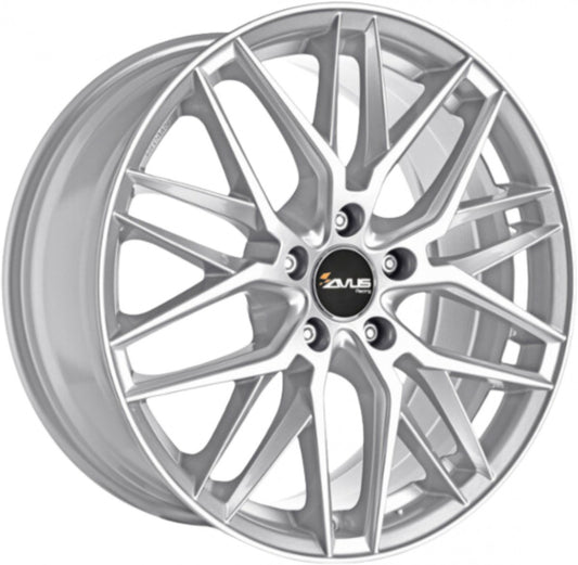 Avus Racing AF19 hyper silver 7.5x17 ET40 - LK5/114.3 ML73.1