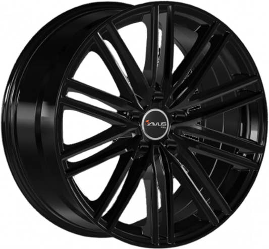 Avus Racing AC-M08 black 11.5x20 ET68 - LK5/130 ML71.6