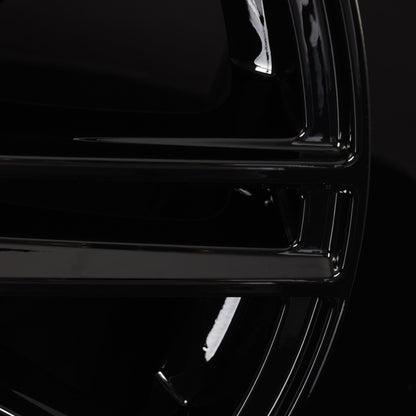 Avus Racing AC-M08 black Alufelge 10x21 Zoll ET50 LK 5x130 ML71.6 – Bild 6
