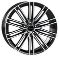 Avus Racing AC-M08 black polished Alufelge 11.5x21 Zoll ET61 LK 5x130 ML71.6