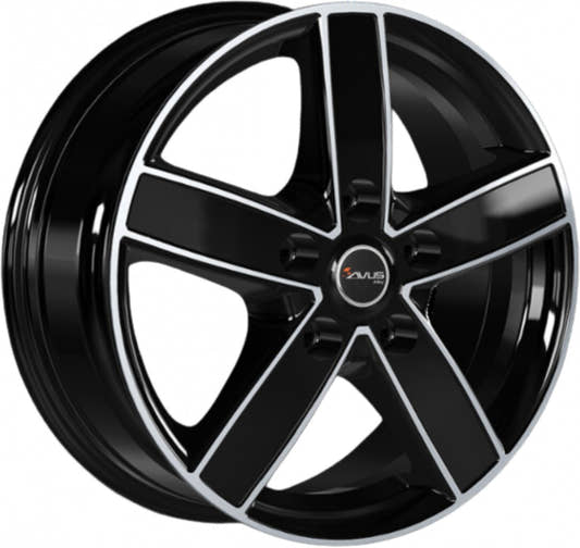 Avus Racing AC-V51 black polished 6.5x16 ET50 - LK5/112 ML66.6