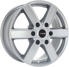 Avus Racing AC-V61 hyper silver Alufelge 6.5x16 Zoll ET62 LK 6x130 ML84.1