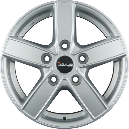 Avus Racing AC-V51 Hyper Silver Alufelge 7x17 Zoll ET62 LK 5x130 ML78.1