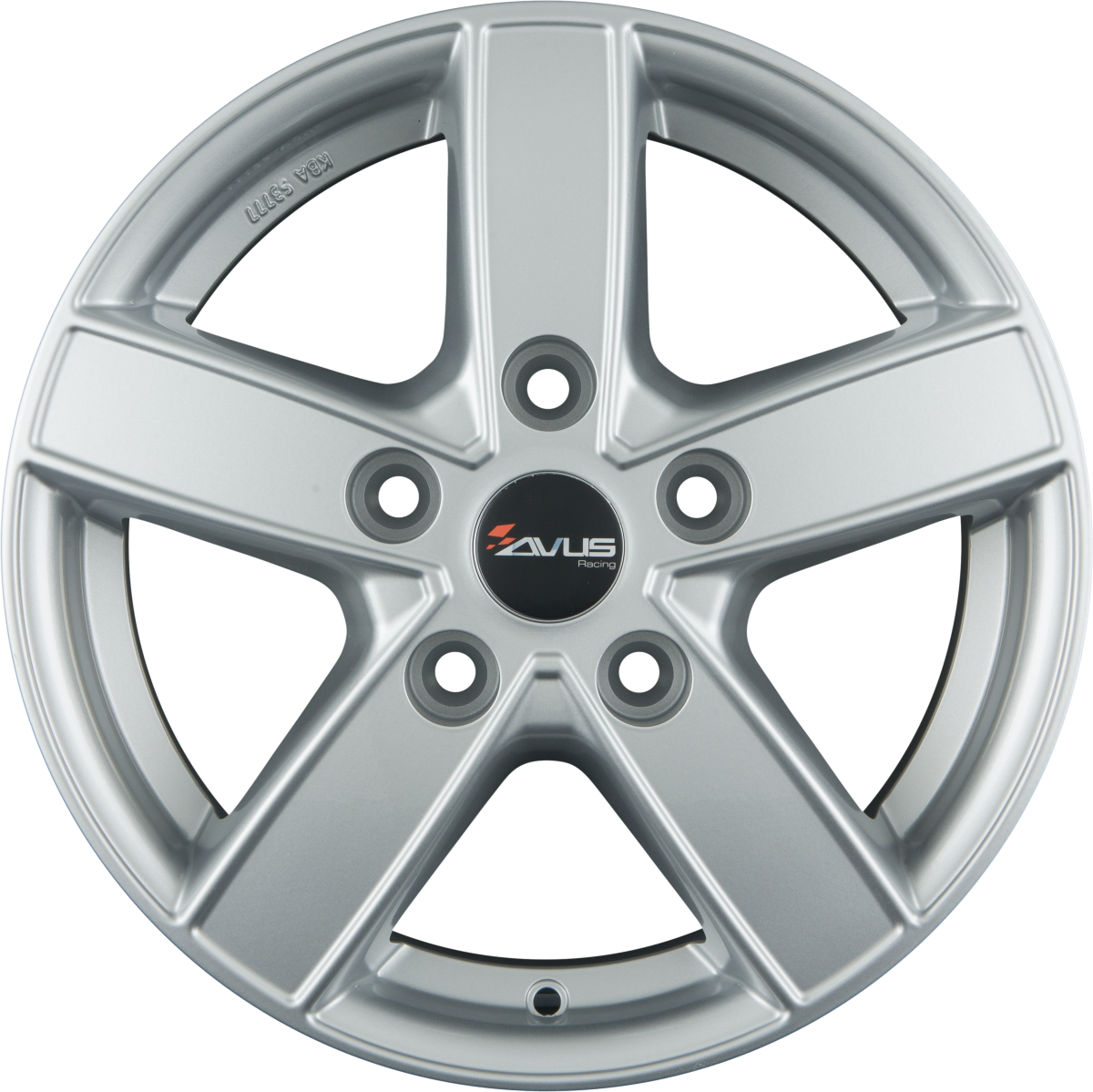 Avus Racing AC-V51 Hyper Silver Alufelge 7x17 Zoll ET62 LK 5x130 ML78.1