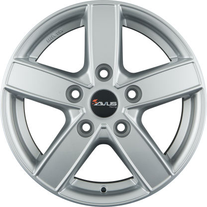 Avus Racing AC-V51 Hyper Silver Alufelge 7x17 Zoll ET45 LK 5x108 ML65.1