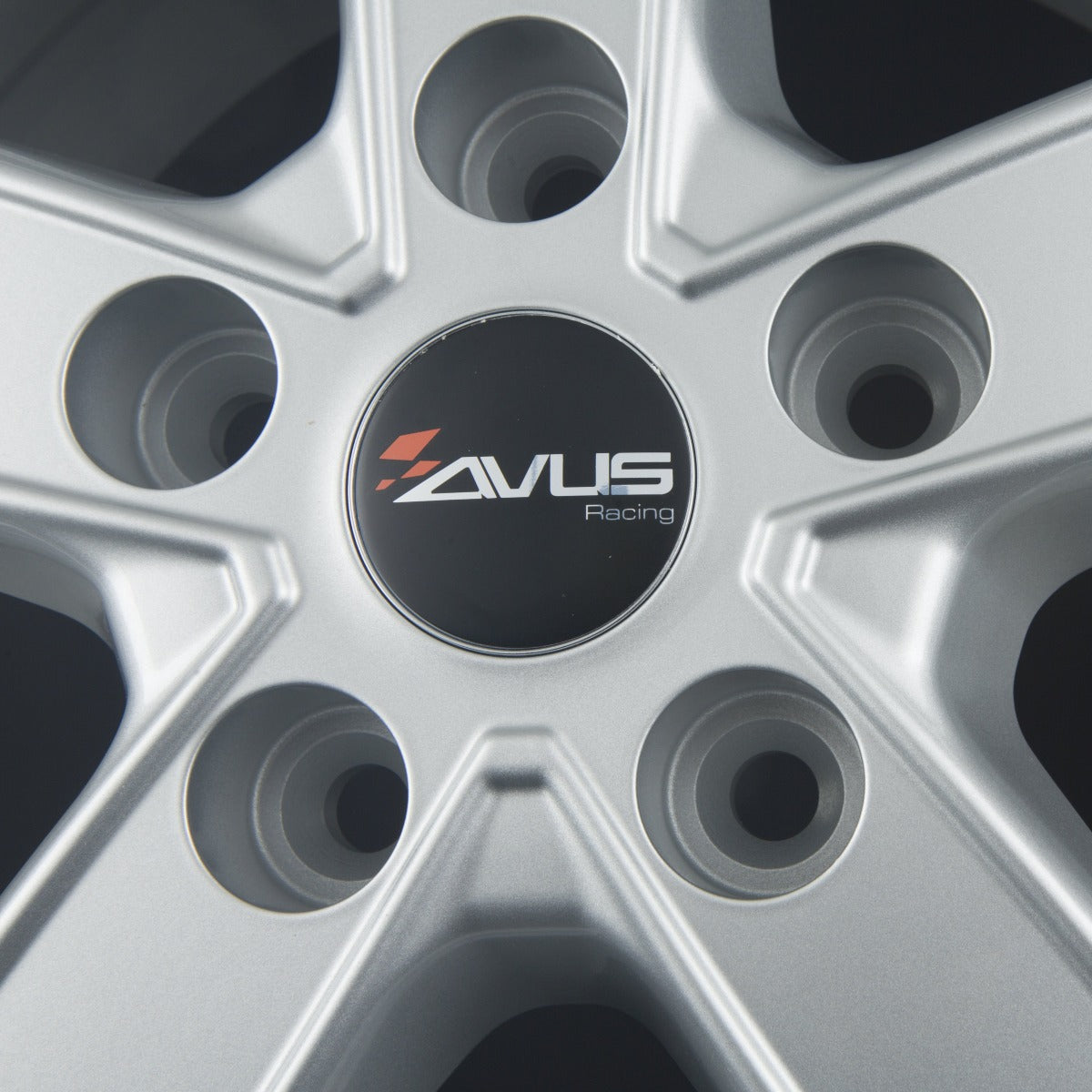 Avus Racing AC-V51 Hyper Silver Alufelge 7x17 Zoll ET45 LK 5x108 ML65.1 – Bild 5