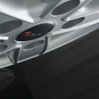 Avus Racing AC-V51 Hyper Silver Alufelge 7.5x18 Zoll ET38 LK 5x114.3 ML66.1 – Bild 3