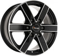 Avus Racing AC-V61 black polished Alufelge 8x18 Zoll ET25 LK 6x139.7 ML106.1