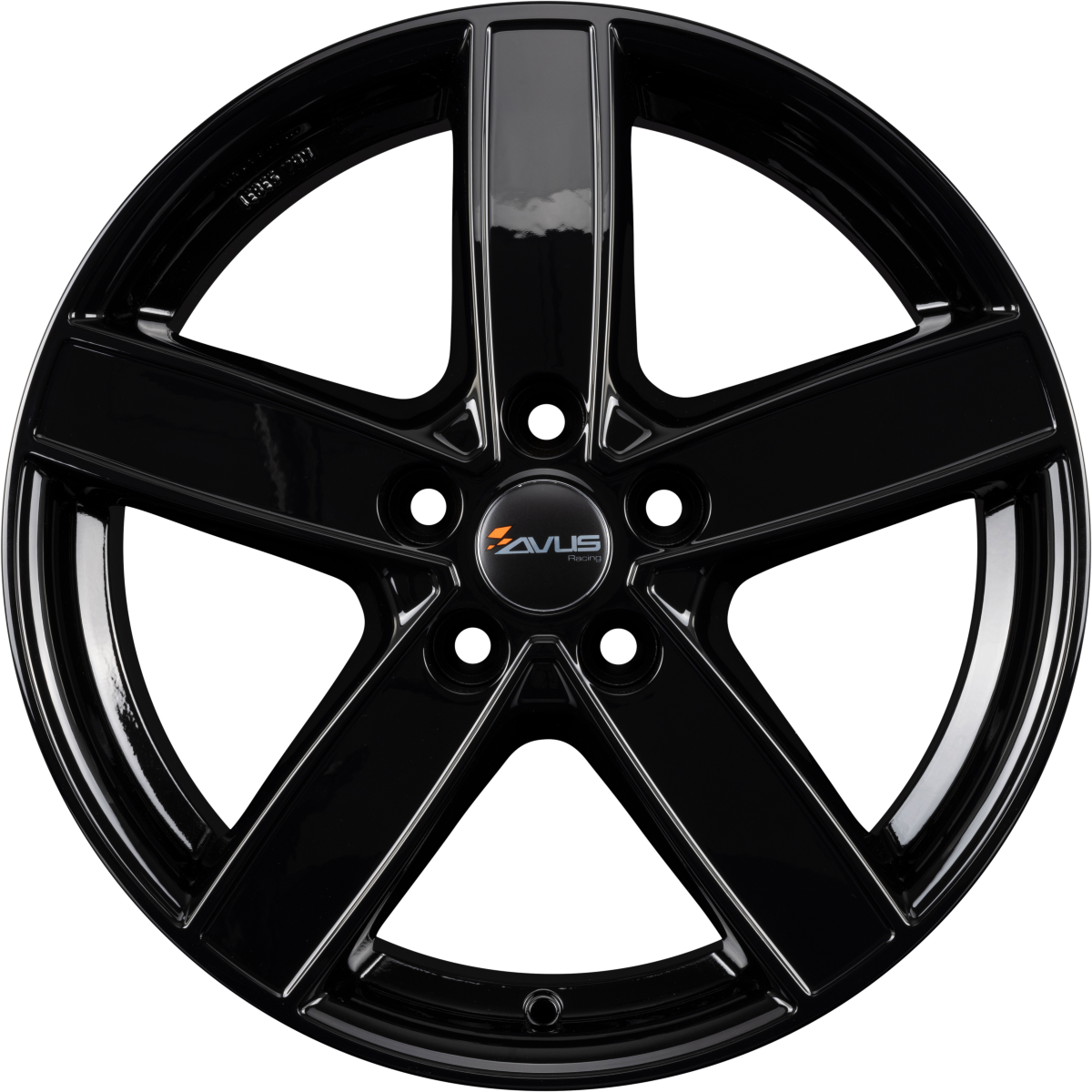 Avus Racing AC-V51 Black Alufelge 7x17 Zoll ET55 LK 5x160 ML65.1