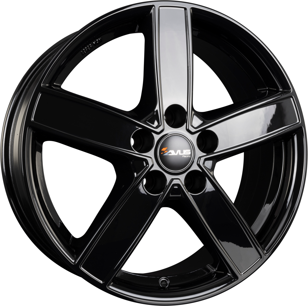 Avus Racing AC-V51 Black Alufelge 7x17 Zoll ET55 LK 5x160 ML65.1 – Bild 2