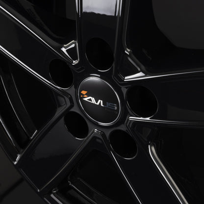 Avus Racing AC-V51 Black Alufelge 7x17 Zoll ET55 LK 5x160 ML65.1 – Bild 3
