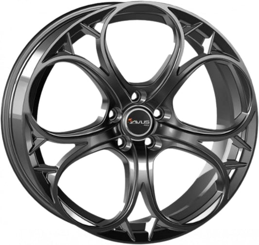 Avus Racing AC-520 anthracite 8x18 ET33 - LK5/110 ML65.1