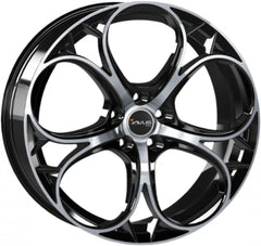 Avus Racing AC-520 black polished Alufelge 8x19 Zoll ET33 LK 5x110 ML65.1