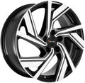 Avus Racing AC-521 black polished Alufelge 8x19 Zoll ET35 LK 5x112 ML66.6