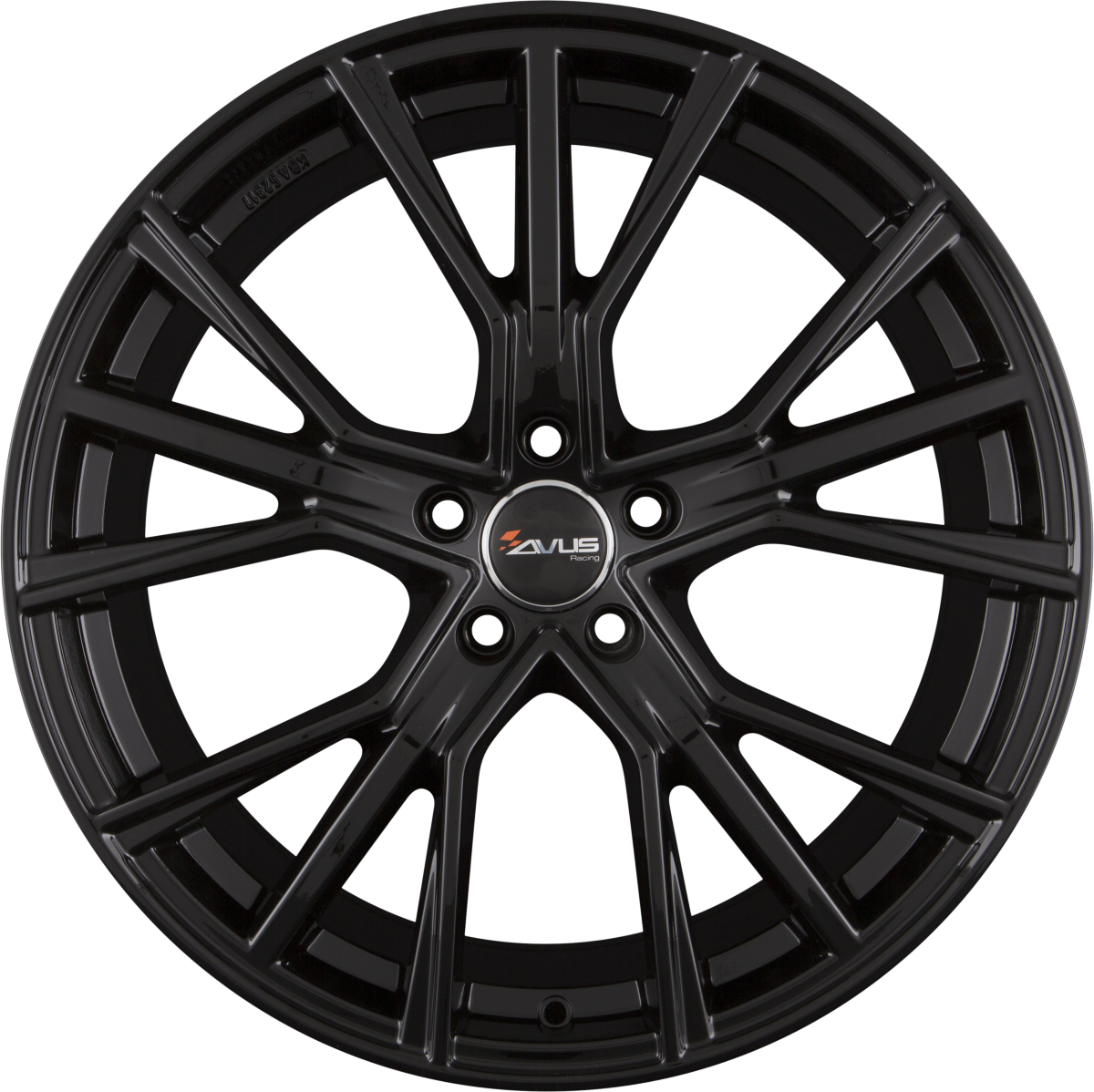 Avus Racing AF18 Black Alufelge 11.5x23 Zoll ET47 LK 5x112 ML66.6