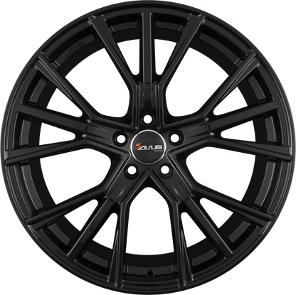 Avus Racing AF18 Black Alufelge 11.5x23 Zoll ET47 LK 5x112 ML66.6