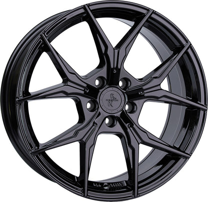 Keskin KT19N Angel black painted Alufelge 8.5x19 Zoll ET30 LK 5x100 ML57.1