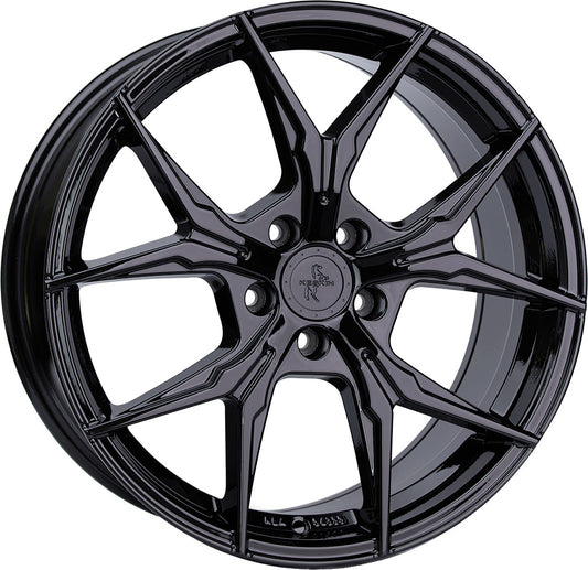 Keskin KT19N Angel black painted Alufelge 8.5x19 Zoll ET30 LK 5x100 ML57.1