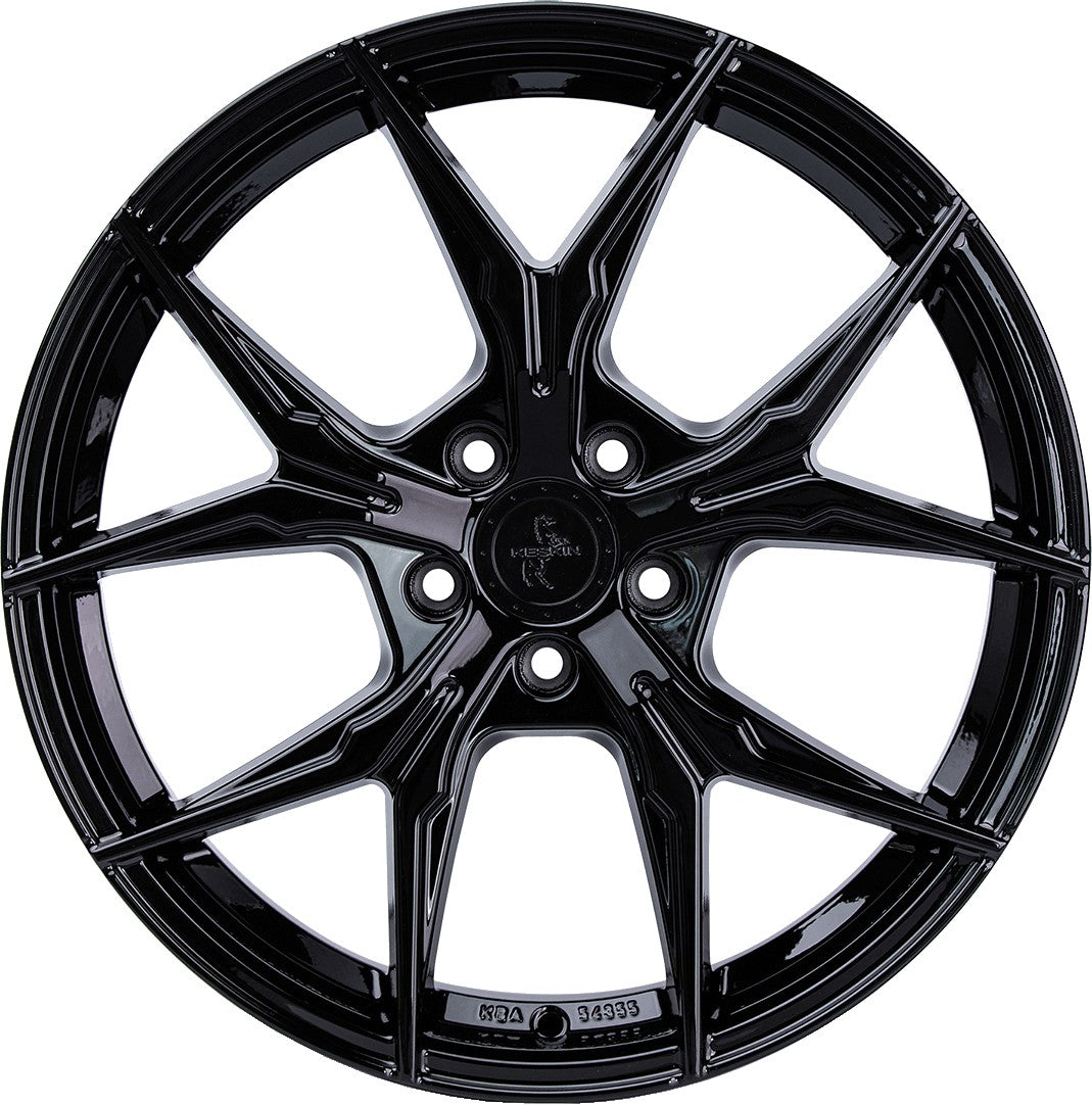 Keskin KT19N Angel black painted Alufelge 8.5x19 Zoll ET30 LK 5x100 ML57.1 – Bild 2