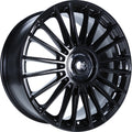 1000 Miglia MM1022 gloss black Alufelge 8x19 Zoll ET30 LK 5x112 ML73.1