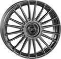 1000 Miglia MM1022 gloss anthracite Alufelge 8x18 Zoll ET45 LK 5x108 ML73.1