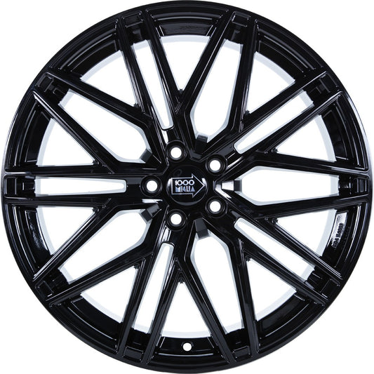 1000 Miglia MM1023 gloss black 8x18 ET45 - LK5/114.3 ML73.1