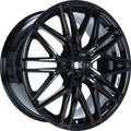 1000 Miglia MM1023 gloss black Alufelge 9x19 Zoll ET48 LK 5x112 ML66.5
