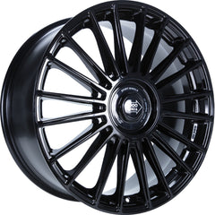 1000 Miglia MM1022 gloss black Alufelge 8x19 Zoll ET33 LK 5x110 ML65.1