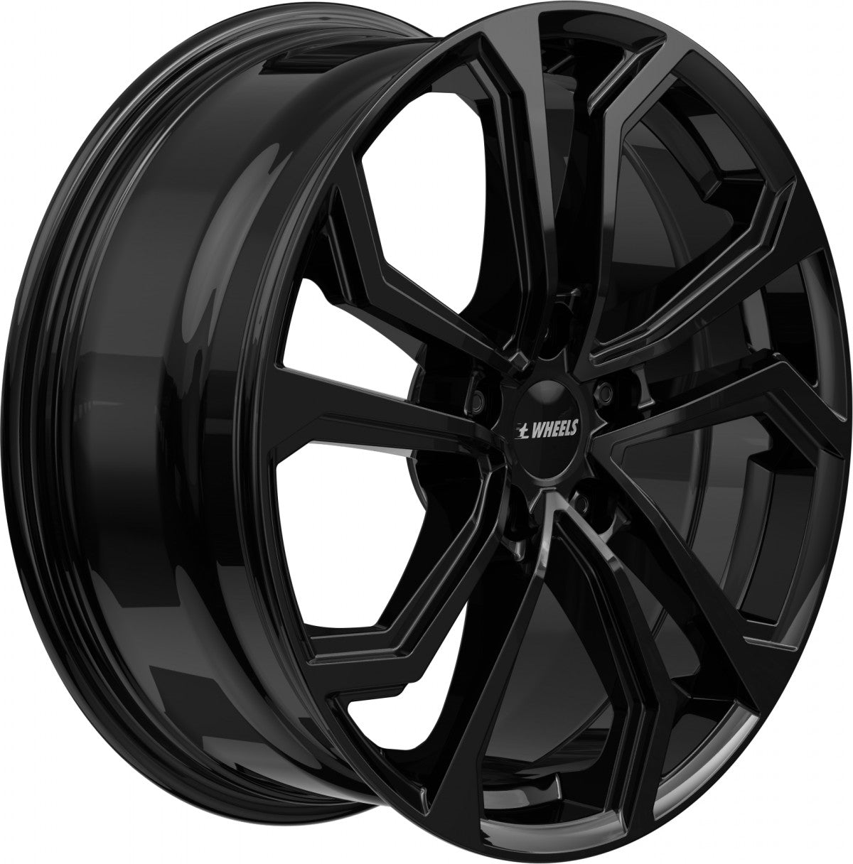 itWheels Ella gloss black Alufelge 8x18 Zoll ET45 LK 5x112 ML57.1 – Bild 4
