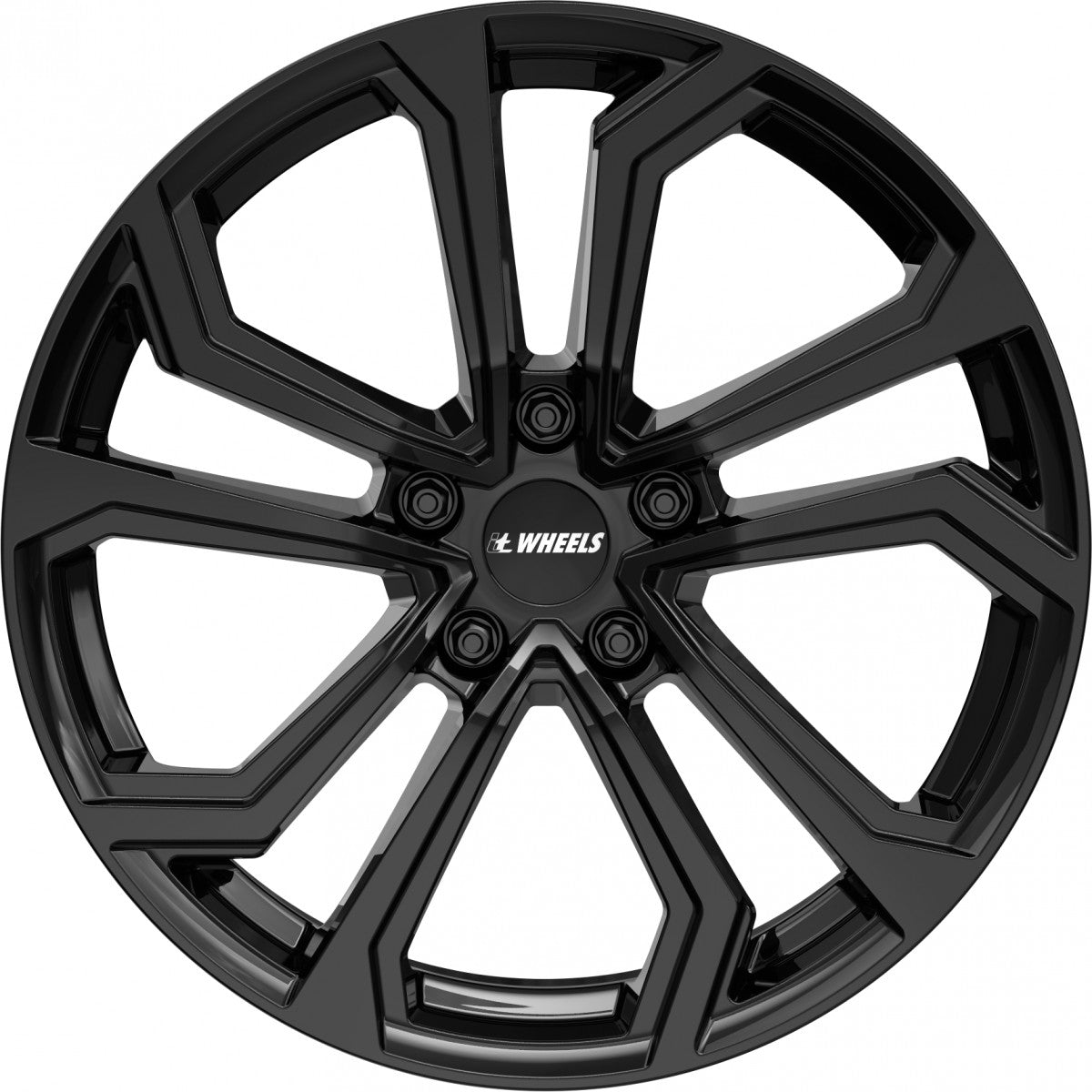 itWheels Ella gloss black Alufelge 7.5x17 Zoll ET35 LK 5x112 ML57.1 – Bild 2