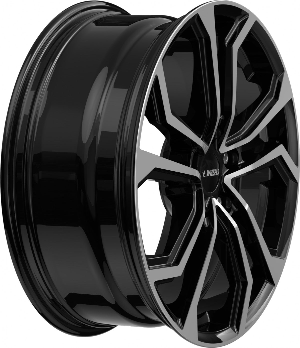 itWheels Ella gloss black polished 7.5x17 ET45 - LK5/112 ML66.5