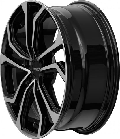 itWheels Ella gloss black polished 7.5x17 ET45 - LK5/112 ML66.5