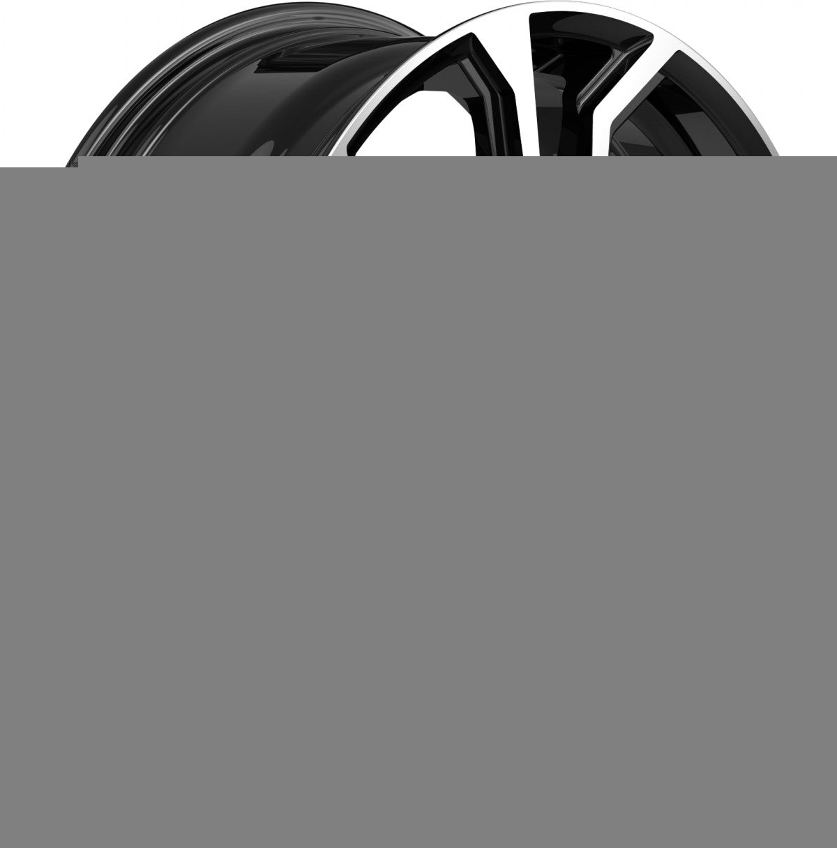 itWheels Ella gloss black polished 6.5x16 ET45 - LK5/112 ML57.1