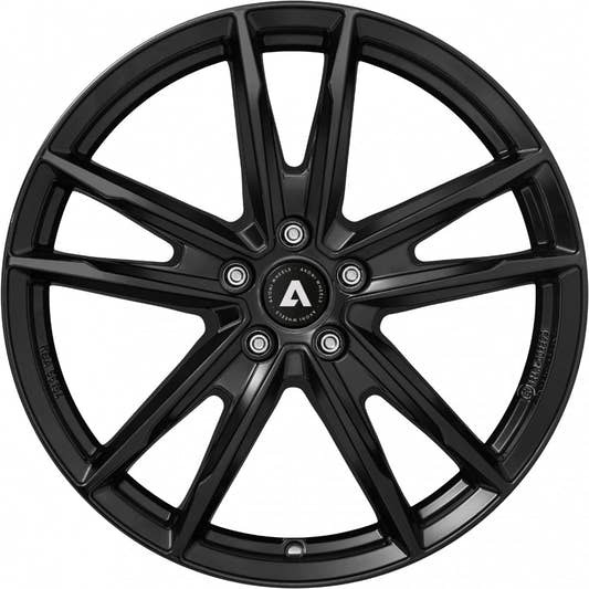 Akoni AK08 black Alufelge 7x17 Zoll ET45 LK 5x114.3 ML64.1 – Bild 2