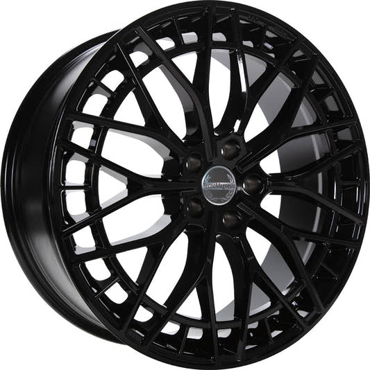 1000 Miglia Aero Power gloss black 8x20 ET35 - LK5/112 ML66.5