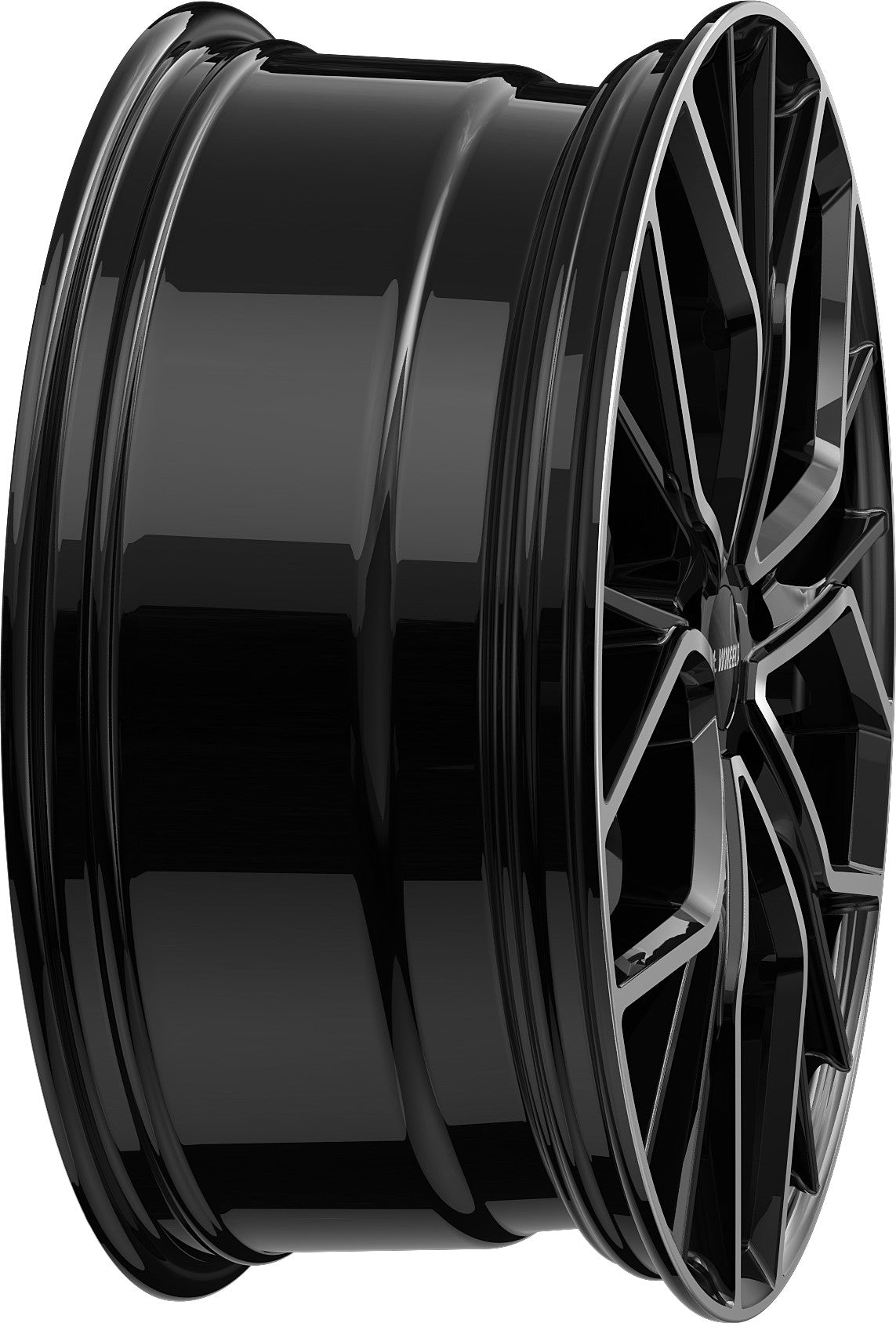 itWheels Tiara gloss black polished Alufelge 8x19 Zoll ET45 LK 5x108 ML73.1 – Bild 6