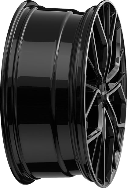 itWheels Tiara gloss black polished Alufelge 8x19 Zoll ET45 LK 5x108 ML73.1 – Bild 6