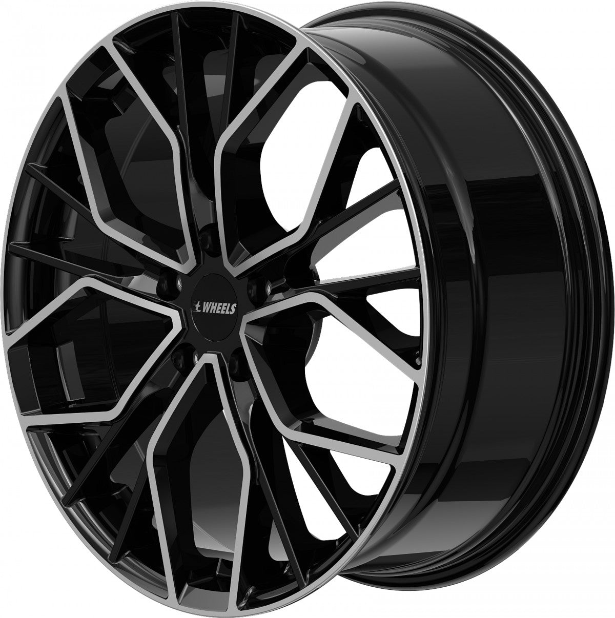itWheels Tiara gloss black polished 8.5x20 ET20 - LK5/112 ML66.5