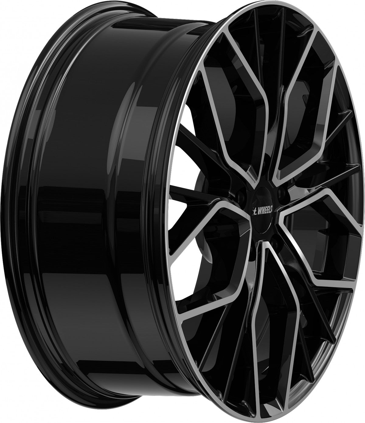 itWheels Tiara gloss black polished Alufelge 8.5x20 Zoll ET45 LK 5x112 ML66.5 – Bild 5
