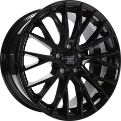 1000 Miglia MM1009 gloss black Alufelge 7x17 Zoll ET45 LK 5x112 ML57.1