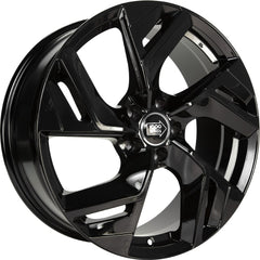 1000 Miglia MM1031 gloss black Alufelge 7x17 Zoll ET40 LK 5x108 ML73.1