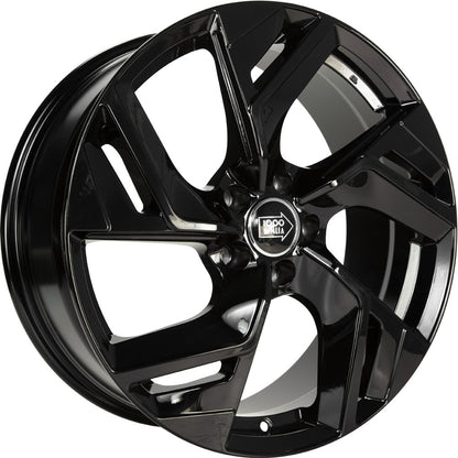 1000 Miglia MM1031 gloss black 7x17 ET42 - LK5/112 ML66.5