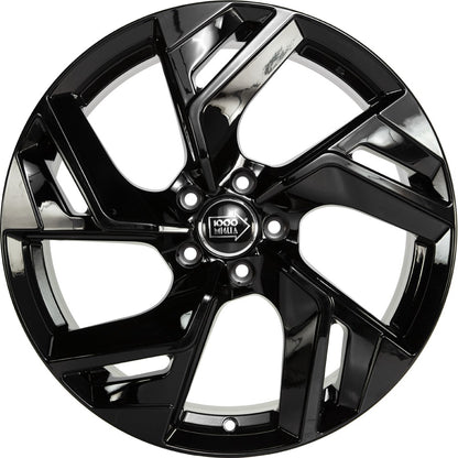 1000 Miglia MM1031 gloss black 7x17 ET42 - LK5/112 ML66.5