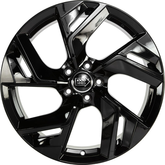 1000 Miglia MM1031 gloss black 7x17 ET42 - LK5/112 ML66.5