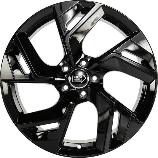1000 Miglia MM1031 gloss black 7.5x18 ET45 - LK5/112 ML66.5