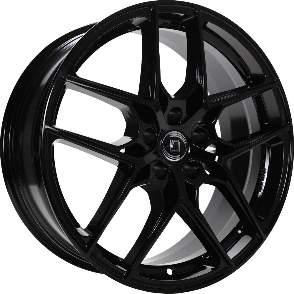 1000 Miglia MM1004 gloss black 8x19 ET40 - LK5/114.3 ML73.1