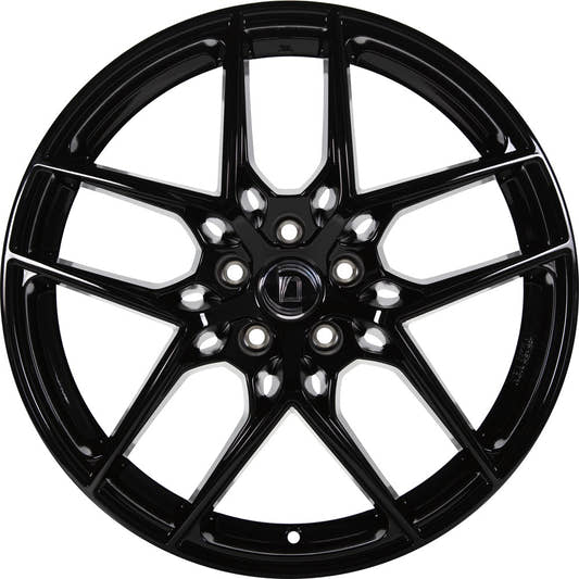 1000 Miglia MM1004 gloss black 8x19 ET40 - LK5/114.3 ML73.1
