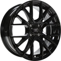 1000 Miglia MM10094 gloss black Alufelge 6.5x16 Zoll ET18 LK 4x108 ML65.1