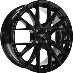 1000 Miglia MM10094 gloss black Alufelge 6.5x16 Zoll ET40 LK 4x108 ML63.4