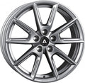 Akoni AK09 grey glossy Alufelge 8x18 Zoll ET48 LK 5x112 ML66.6